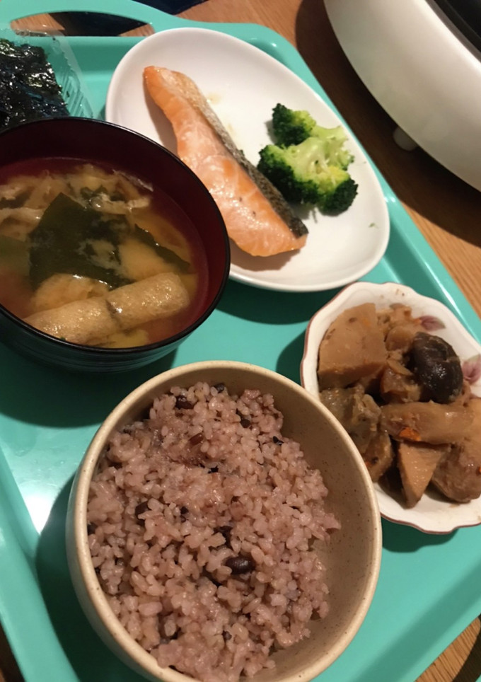 炊飯器で簡単★小豆黒米玄米ご飯-レシピのメイン写真