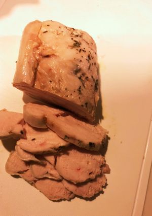 （ホットクック）サラダチキン-レシピのメイン写真