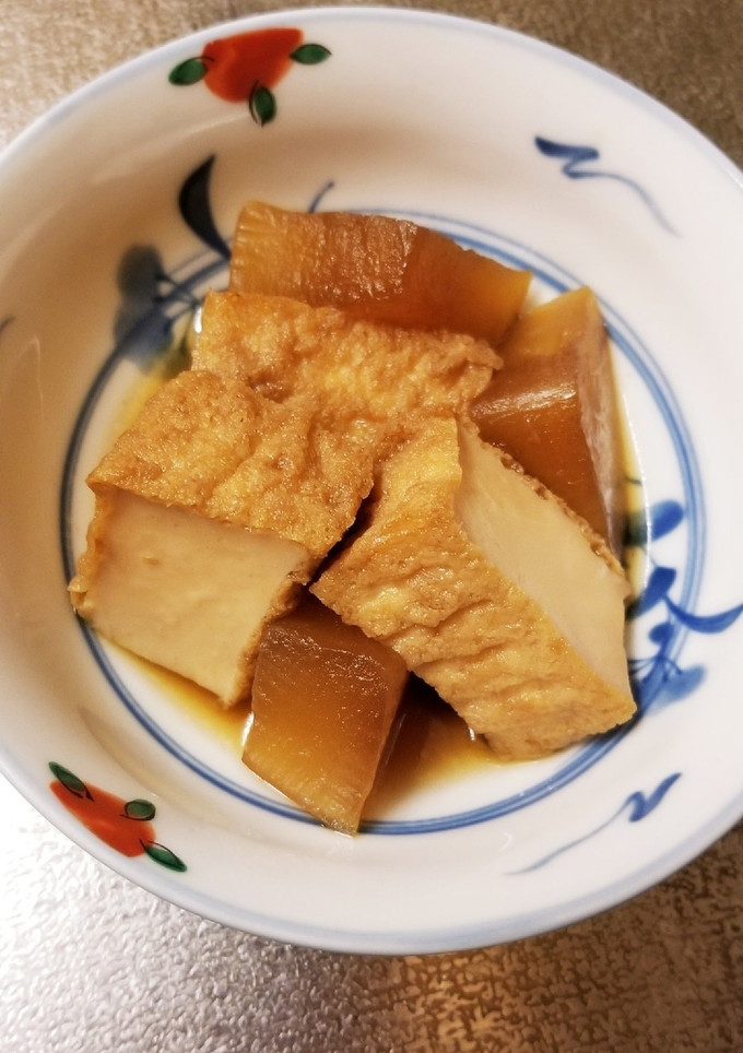 厚揚げと大根の甘辛煮-レシピのメイン写真