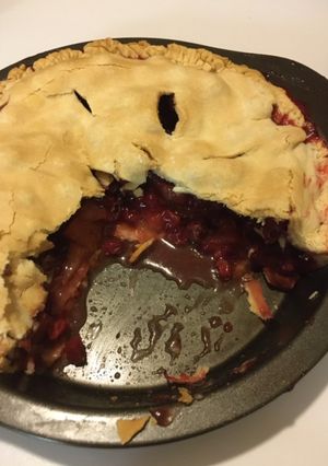 簡単クランベリーアップルパイ-レシピのメイン写真