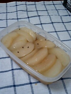 梨のシロップ煮スパイス風味-レシピのメイン写真