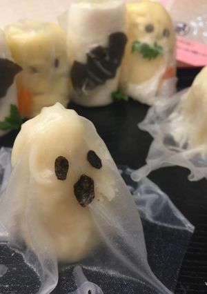 ハッピー生春巻き・ハロウィンおばけ-レシピのメイン写真