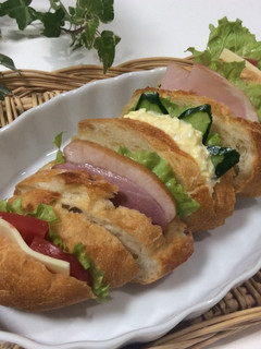 バゲットサンド♪-レシピのメイン写真