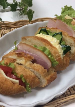 バゲットサンド♪-レシピのメイン写真