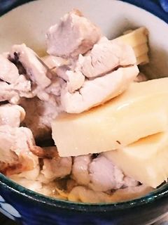 鶏ももと筍のあっさり煮込み-レシピのメイン写真