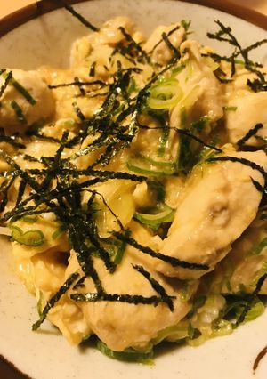 水溶き片栗粉でしあげる●鶏むね肉の親子丼-レシピのメイン写真
