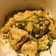 水溶き片栗粉でしあげる●鶏胸肉の玉子とじ
