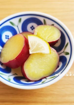 低糖質 さつまいものレモン煮-レシピのメイン写真