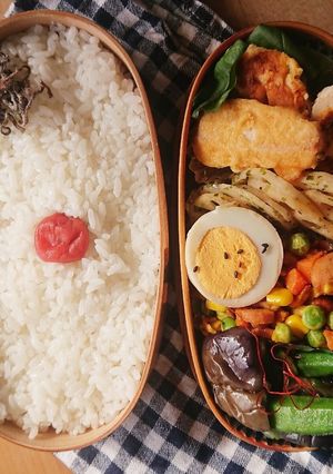 お弁当★なすとオクラ旨辛煮浸し★作り置き-レシピのメイン写真