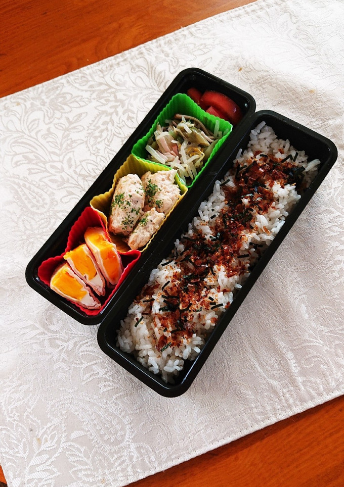もやし入りつくねとザーサイの和え物です-レシピのメイン写真