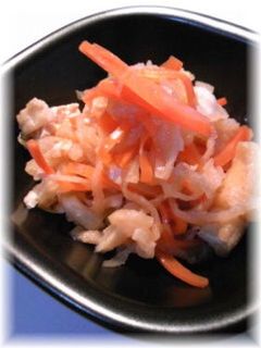 切り干し大根と人参と油揚げの煮物-レシピのメイン写真