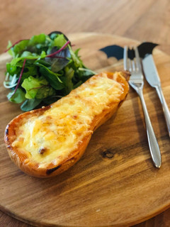 バターナッツのまるごとグラタン-レシピのメイン写真