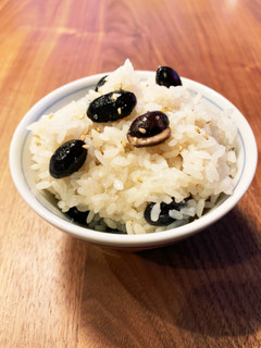 黒豆おこわ〜お正月の食品ロス対策に〜-レシピのメイン写真