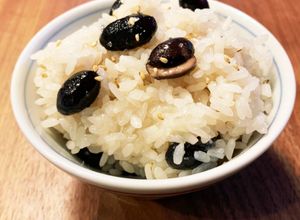 黒豆おこわ〜お正月の食品ロス対策に〜-レシピのメイン写真