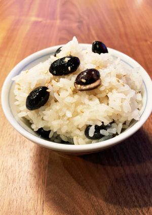 黒豆おこわ〜お正月の食品ロス対策に〜-レシピのメイン写真