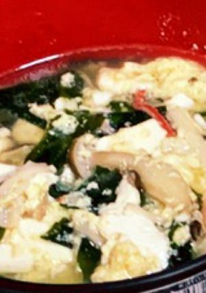 豆腐のかき玉中華スープ-レシピのメイン写真