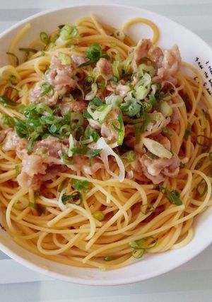 簡単おいしい♡豚バラ和風パスタ-レシピのメイン写真