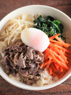 彩り野菜の塩こうじビビンバ☀-レシピのメイン写真