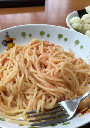 簡単たらこスパゲティ-レシピのメイン写真