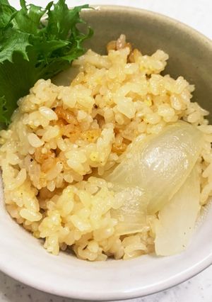 楽チン炊き込みご飯☆玉ねぎごはん-レシピのメイン写真