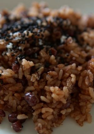 炊飯器で小豆たっぷりお赤飯-レシピのメイン写真