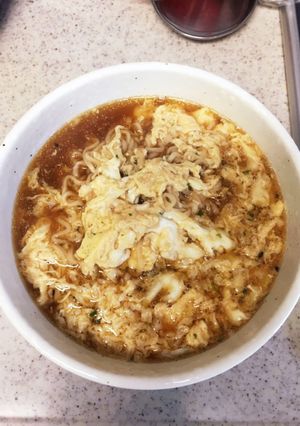 サッポロ一番でサンラータン麺-レシピのメイン写真