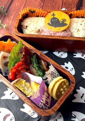 さばオリーブオイル おにぎり弁当-レシピのメイン写真