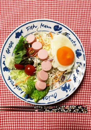 お母ちゃん　サラダ-レシピのメイン写真