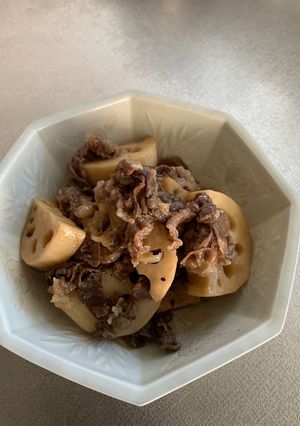 牛肉れんこん-レシピのメイン写真