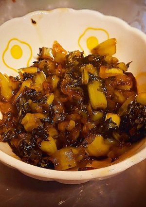野沢菜の油炒め-レシピのメイン写真