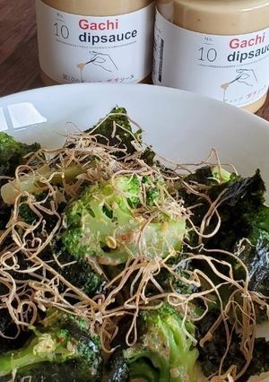 韓国海苔ブロッコリー辛子明太子和えサラダ-レシピのメイン写真