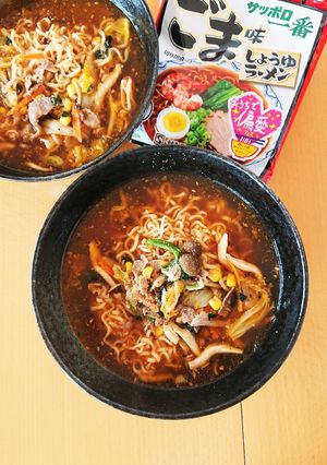 サッポロ一番偏愛野菜たっぷりラーメン-レシピのメイン写真