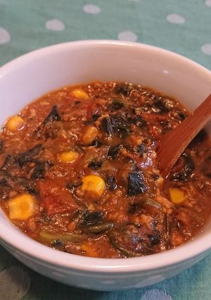 ふたてまレシピ　ほうれんそうカレー-レシピのメイン写真