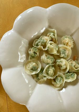 エビとクレソンの水餃子-レシピのメイン写真