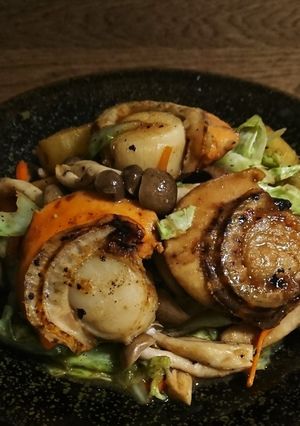 こっくり美味しい◎ホタテの味噌バター醤油-レシピのメイン写真