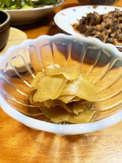 新生姜の醤油煮-レシピのメイン写真
