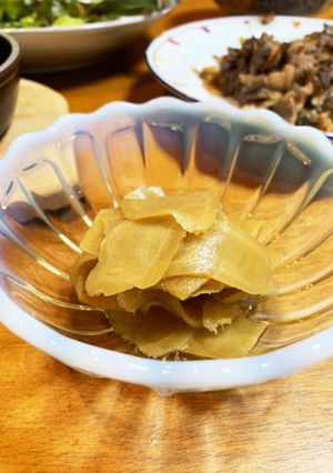 新生姜の醤油煮-レシピのメイン写真