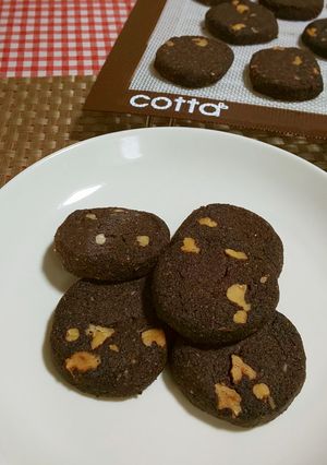 ★糖質オフ！さくさく＊チョコクッキー＊♪-レシピのメイン写真