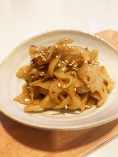 お手軽小鉢!蓮根のきんぴら-レシピのメイン写真