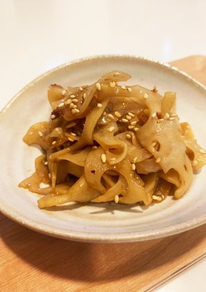 お手軽小鉢！蓮根のきんぴら-レシピのメイン写真