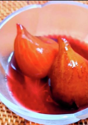 いちじくの赤ワイン煮（コンポート）-レシピのメイン写真