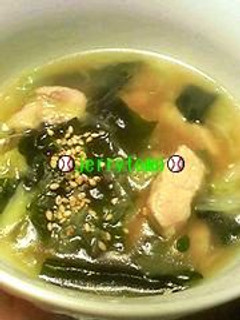 ★豚肉のとろりんスープ★-レシピのメイン写真