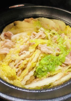 白菜と豚バラのミルフィーユ鍋-レシピのメイン写真