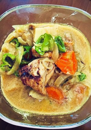 和風カレーチキン　アレンジスープカレー-レシピのメイン写真
