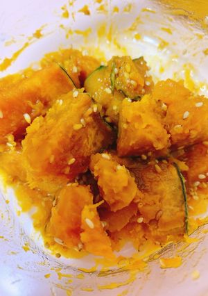やみつき！無限かぼちゃ-レシピのメイン写真