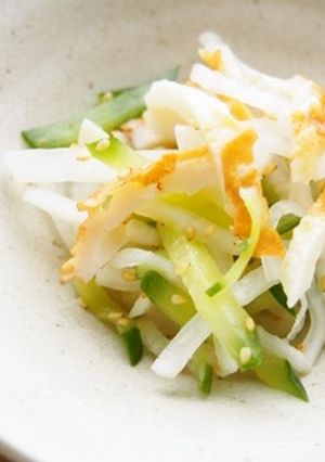 胡瓜・大根・竹輪のさっぱり酢の物♪-レシピのメイン写真