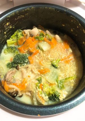 炊飯器料理☆豆乳ヘルシー春雨-レシピのメイン写真