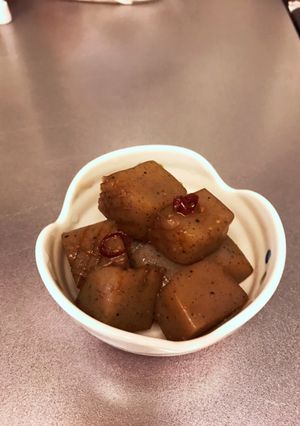 我が家のこんにゃくの甘辛煮-レシピのメイン写真