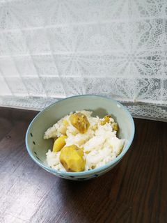 生栗からの栗ご飯 3合-レシピのメイン写真
