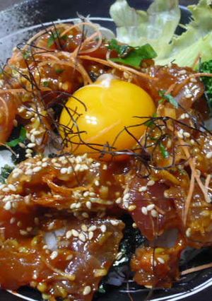 マグロのユッケ丼-レシピのメイン写真